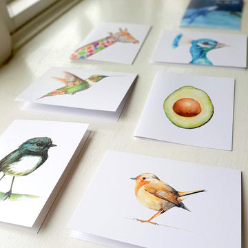 Notecards: Set of 6 (5.5 x 4 inches)